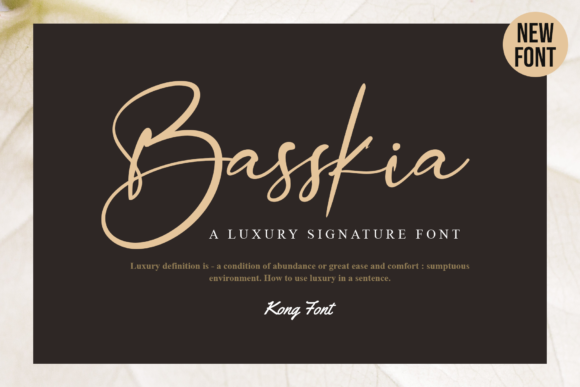 Basskia: A Playful Handwritten Script for Modern Campaigns