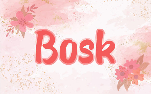 Boost Your Campaign with Bosk: A Versatile Script Font
