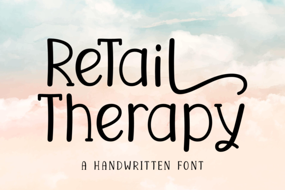 Bring Elegance to Your Creations with Retail Therapy Font