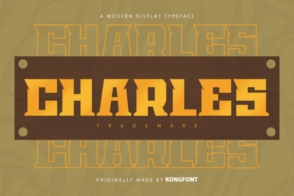 Charles: A Playful Script Font for Editorial Design
