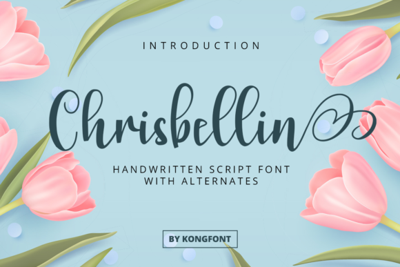 Chrisbellin: A Playful Script Font for Engaging Editorial Design