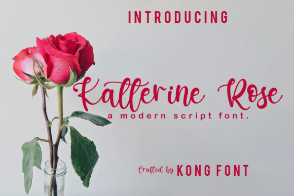 Discover Katterine Rose: A Playful Script Font for Editorial Design