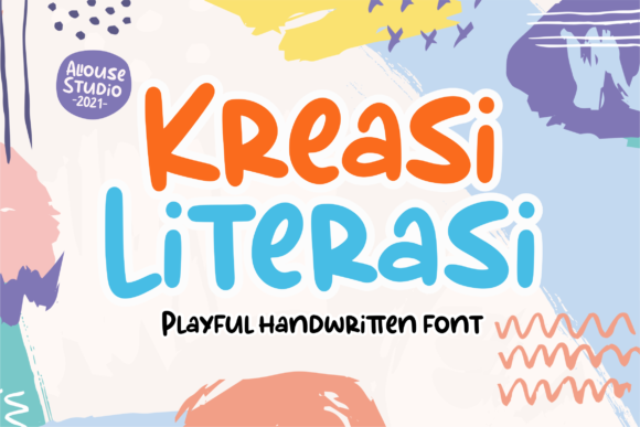 Discover Kreasi Literasi: A Playful Handwritten Font for Editorial Charm