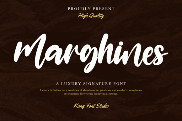 Discover Marghines: A Playful Handwritten Script Font