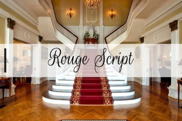 Discover Rouge: A Handwritten Font for Elegant Design