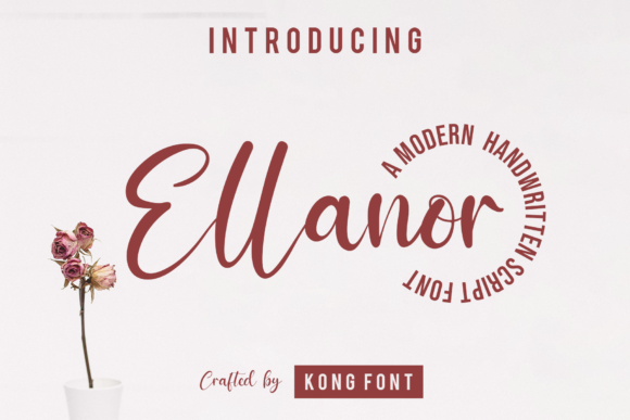 Discovering Ellanor: A Playful Script Font for Editorial Charm