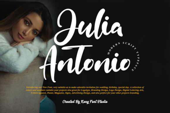 Discovering Julia Antonio: A Perfect Script Font for Editorial Design
