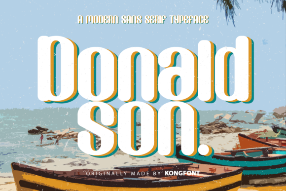 Donaldson: A Playful Script Font for Engaging Campaigns