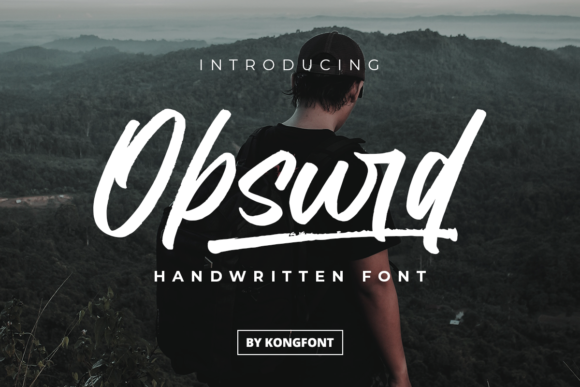 Enhance Your Web Design with Obsurd, a Playful Script Font