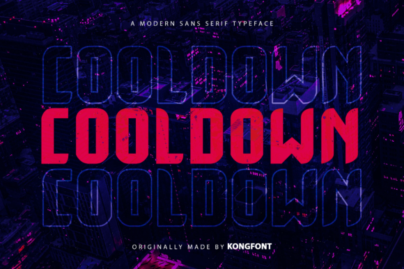 Exploring Cooldown: A Versatile Font for Modern Design