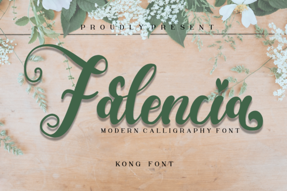 Exploring Falencia: A Playful Handwritten Font for Creative Projects