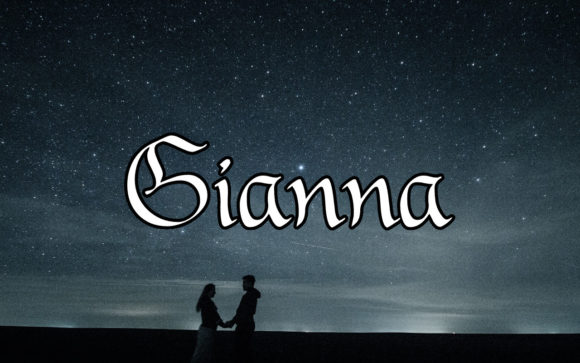 Gianna: A Flowing Script Font for Stunning Web Design