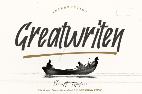 Greatwriten: A Fresh, Versatile Font for Modern Design