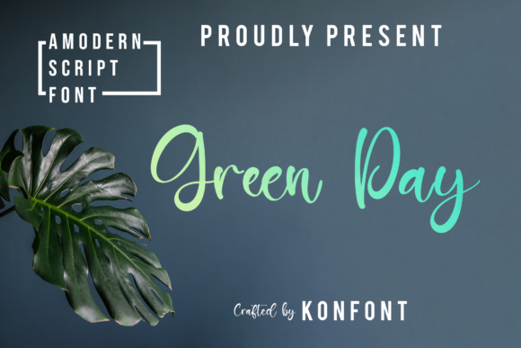 Green Day: A Versatile Script Font for Engaging Campaigns