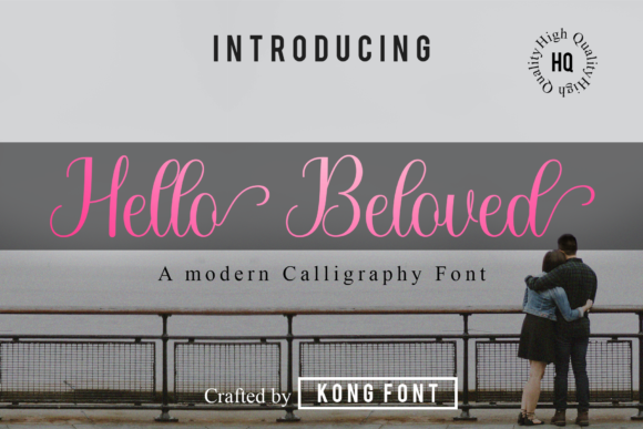 Hello Beloved: A Charming Script Font for Crafters