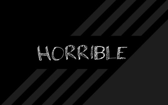 Horrible: A Charming Handwritten Font for Editorial Design