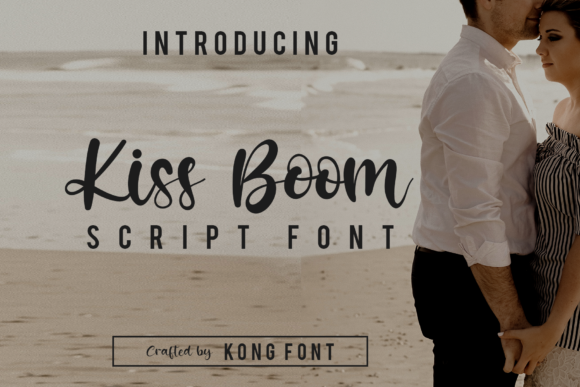 Kiss Boom: A Playful Yet Premium Font Choice