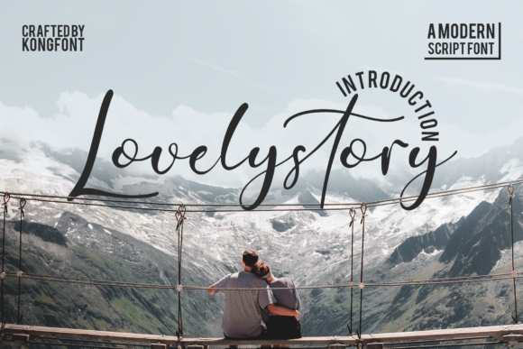 Lovelystory: A Playful Script Font for Engaging Campaigns