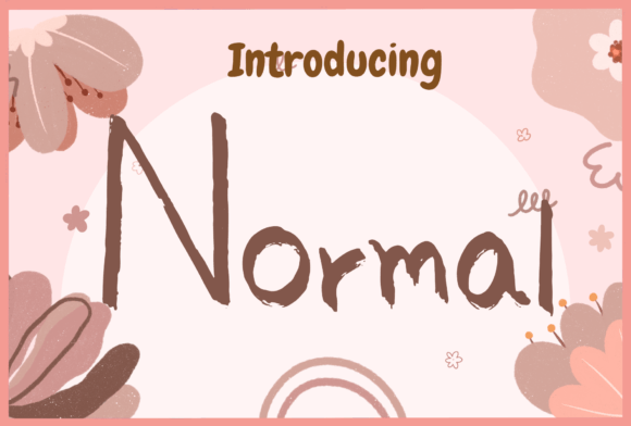 Normal: A Versatile Handwritten Font for Web Design
