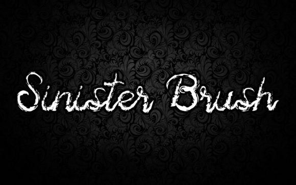 Sinister Brush: A Playful and Cool Handwritten Font