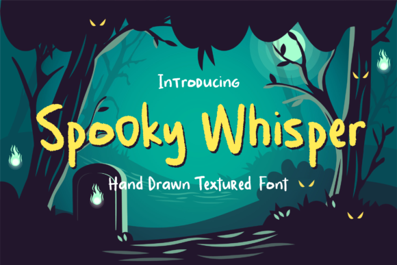 Spooky Whisper: A Mysterious Font for Editorial Design
