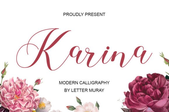 Transform Your Brand with Karina: A Versatile Handwritten Font