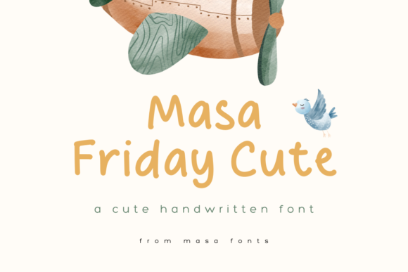 Transform Your Brand with Masa Friday Cute Font