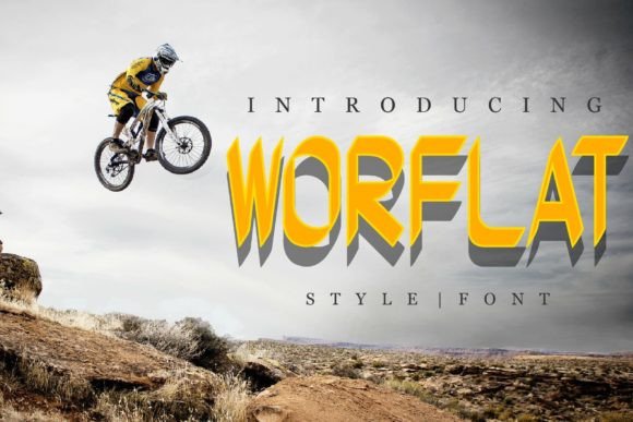 Worflat: A Playful Handwritten Font for Editorial Design